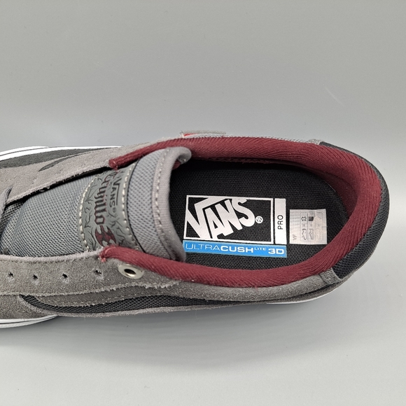 New Vans TNT Advanced Prototype TONY TRUJILLO Mesh Pewter Grey Black Men's 7 - Picture 8 of 10